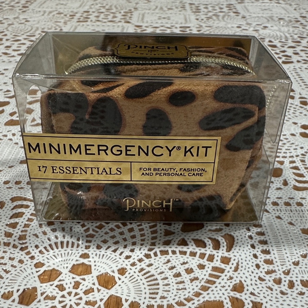 Pinch Provisions Leopard Print Minimergency Kit